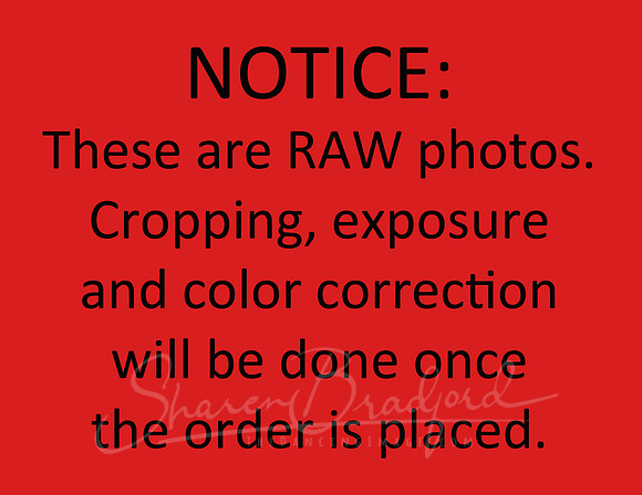 Raw photos