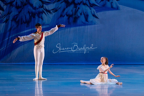 CPA Nutcracker Snow Sat pc Sharen Bradford-1418
